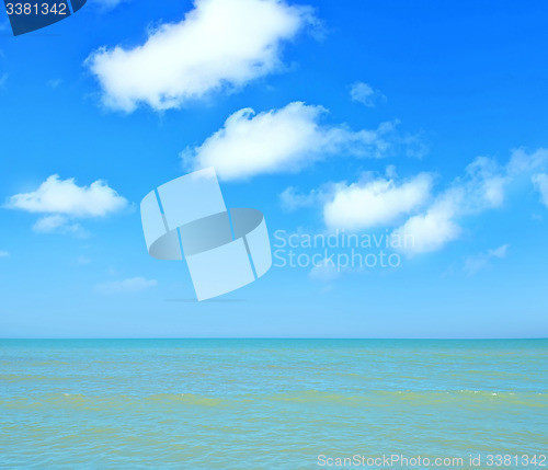 Image of sea and sky