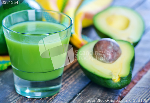 Image of avocado drink