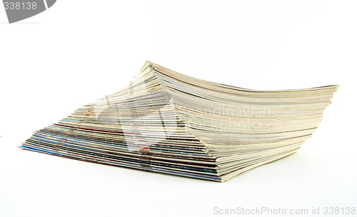 Image of Pile of magazines