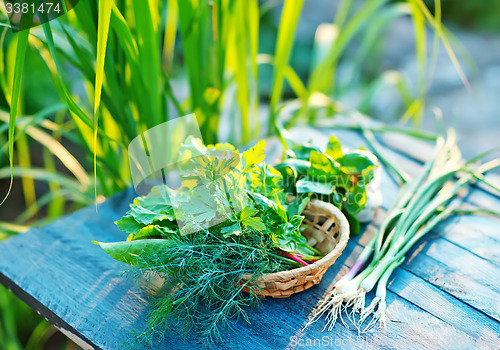 Image of fresh greens