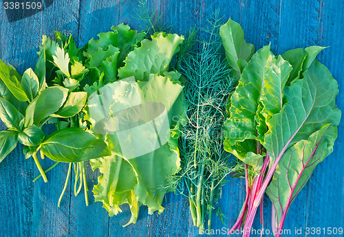 Image of fresh greens