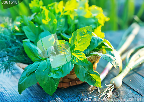 Image of fresh greens