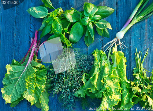 Image of fresh greens