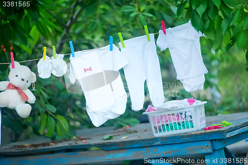 Image of baby clothes