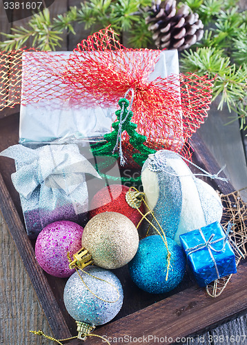 Image of christmas decoration