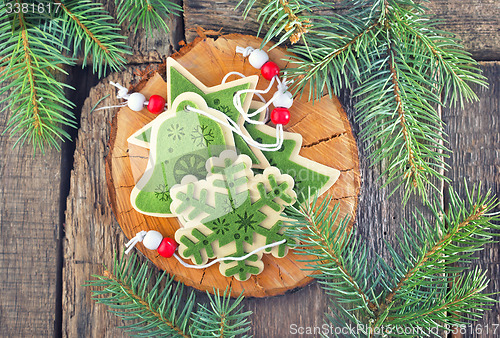 Image of christmas decoration