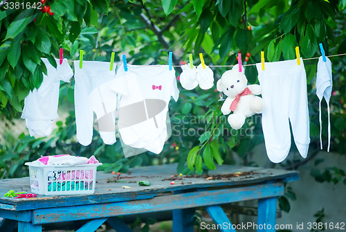 Image of baby clothes