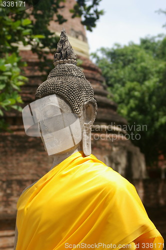 Image of Buddha in Ayutthaya