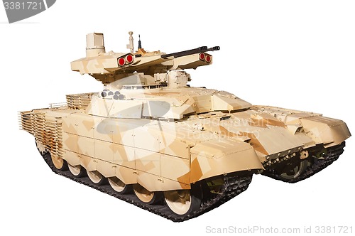 Image of Isolated Tank Support Fight Vehicle Terminator-2