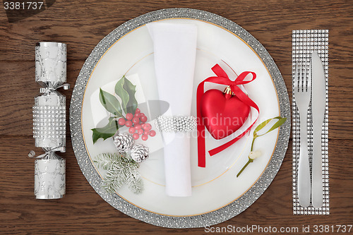 Image of Christmas Bling Place Setting