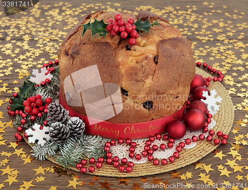 Image of Panettone Christmas Cake