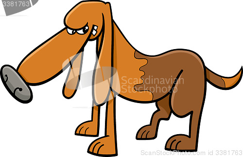 Image of cartoon dog