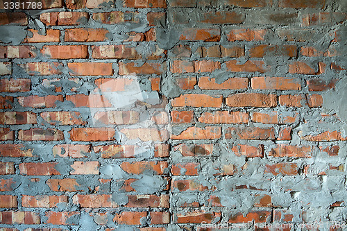 Image of Photo texture of a brick wal