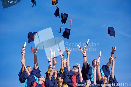 Image of high school graduates students