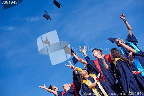 Image of high school graduates students