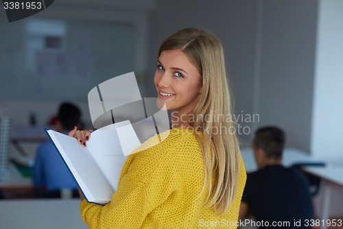 Image of portrait of young female student