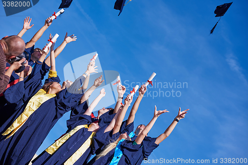 Image of high school graduates students