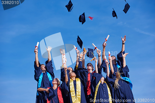 Image of high school graduates students