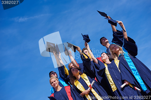 Image of high school graduates students