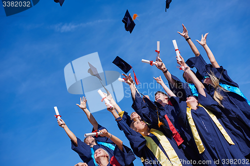 Image of high school graduates students