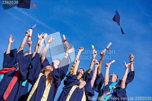 Image of high school graduates students