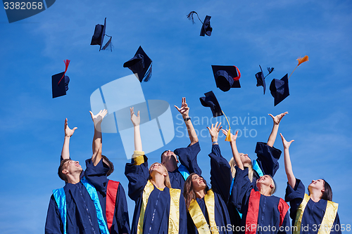 Image of high school graduates students