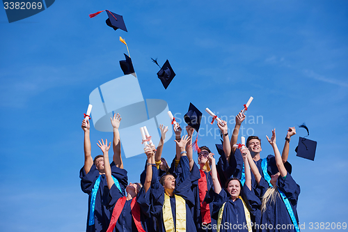 Image of high school graduates students