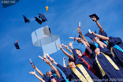 Image of high school graduates students