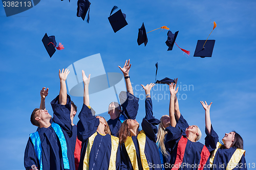 Image of high school graduates students