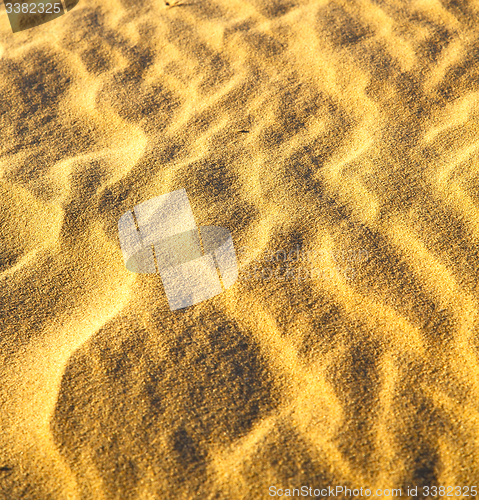 Image of brown dry sand in sahara desert morocco africa erosion and abstr