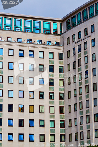 Image of windows in the   home and office   skyscraper  building
