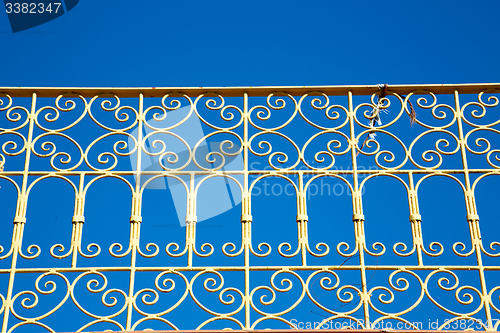 Image of abstract terrace in morocco  