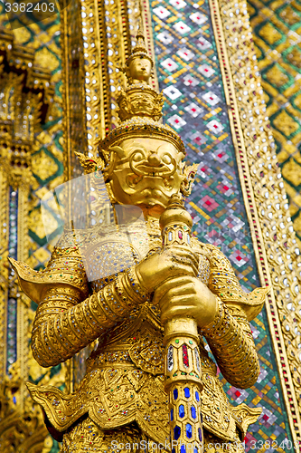 Image of demon  the temple  asia   wat  palaces  warrior monster