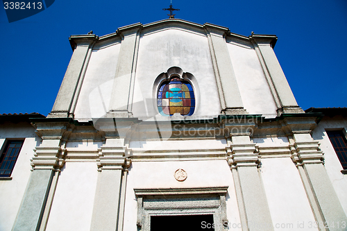 Image of old architecture in  and sunlight