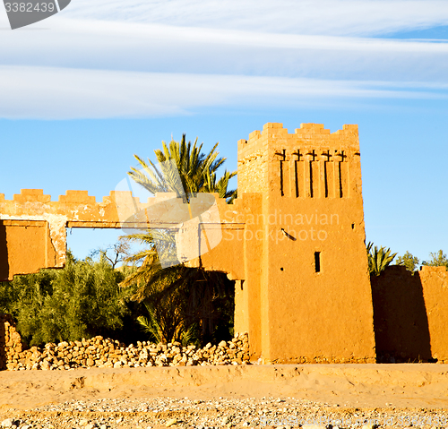 Image of africa in morocco the old contruction and the historical village