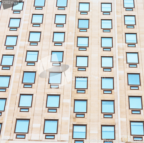 Image of windows in the city of london home and office   skyscraper  buil
