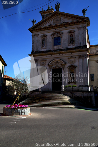 Image of  italy  lombardy     in  the caronno varesino  old   church     