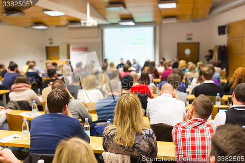 Image of Workshop at university lecture hall.