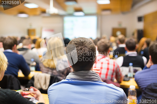 Image of Workshop at university lecture hall.