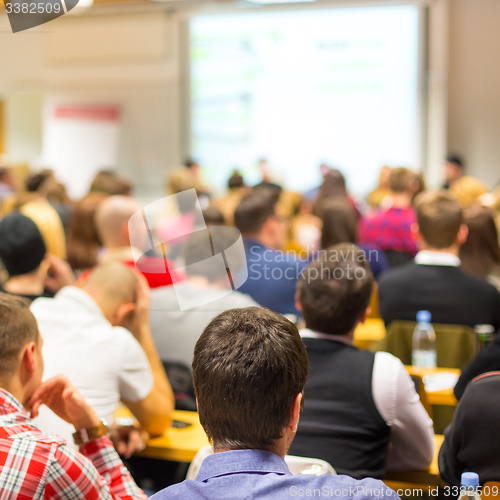 Image of Workshop at university lecture hall.