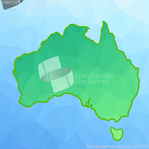 Image of Map of Australia