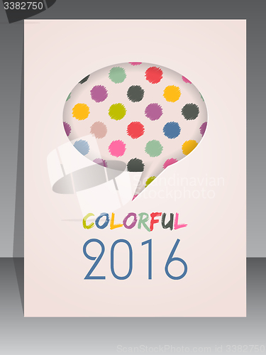 Image of 2016 agenda cover design