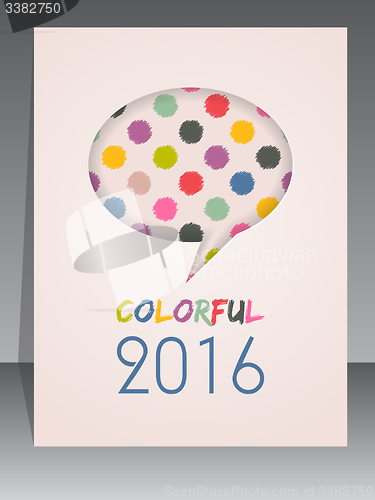 Image of 2016 agenda cover design