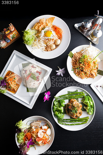 Image of Thai Food Plates