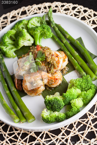 Image of Shrimp Scampi with Vegetables