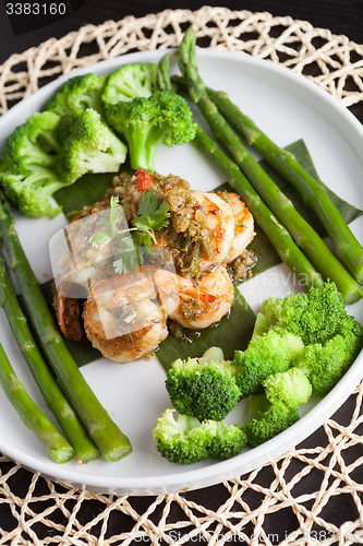 Image of Shrimp Scampi with Vegetables