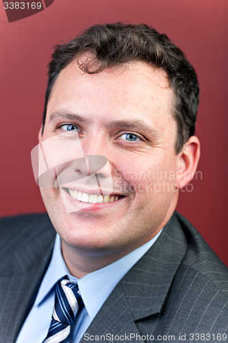 Image of Smiling Business Man