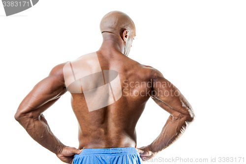Image of Man with Muscular Back