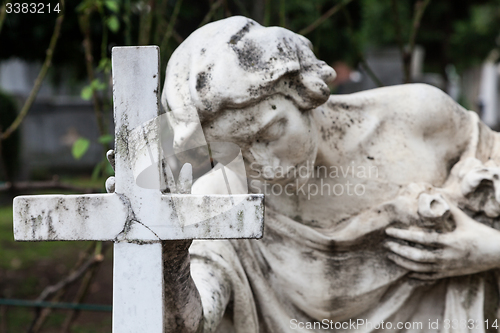Image of Old Cemetery statue