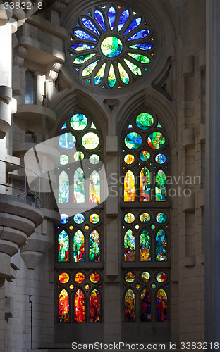 Image of Church windows interior